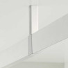Support intermédiaire carré pour tube rectangle