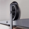 Système de rail pour porte coulissante suspendue WHEEL