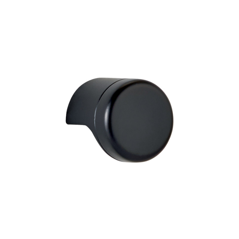 Bouton de meuble noir POINT