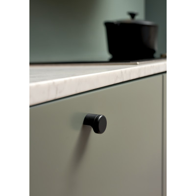 Bouton de meuble POINT de FURNIPART - Noir