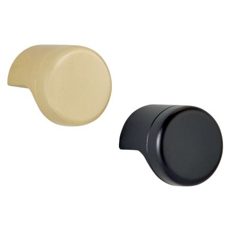 Bouton de meuble or POINT