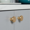 Bouton de meuble CISS - Or satiné