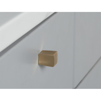Bouton de meuble INCURVE - Or satiné