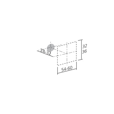 Bouton de meuble LINGOT - Or satiné