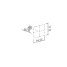 Bouton de meuble LINGOT - Or satiné