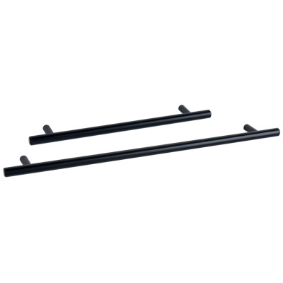 Poignée bâton Ø12 mm - Noir mat