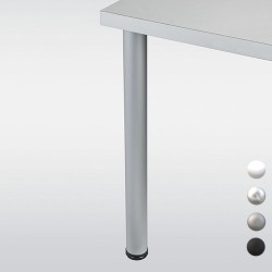 Pied de table rond hauteur 870 mm, diamètre 60 mm