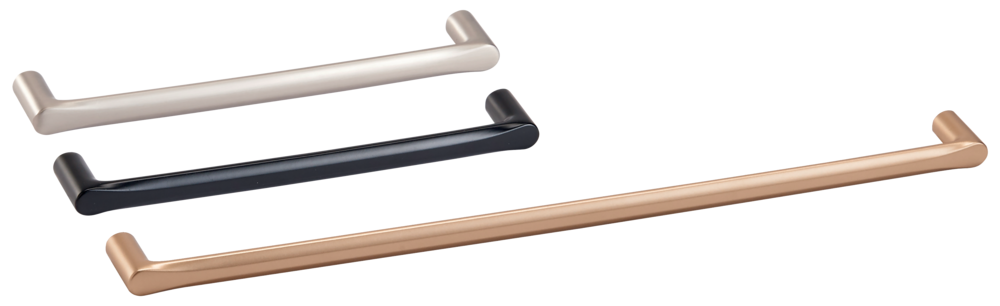Set Poignée Et Boutons Cosmo Or Rose Pour Cuisinière GRP486G