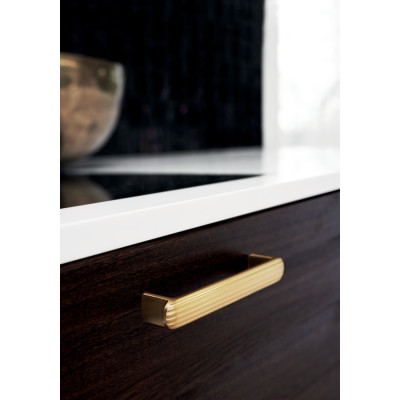 Poignée de meuble FLUTED de FURNIPART - Or mat