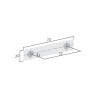 Poignée de meuble DROP - Look inox