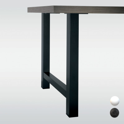 Pied de table en H - 710 mm