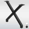 Pied de table en X - 710 mm