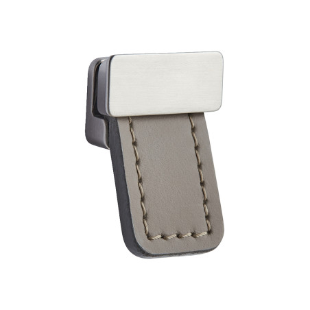 Bouton de meuble en cuir à encastrer GIUSEPPE