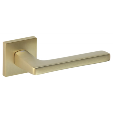 Béquille de porte sur rosace carrée LOGGIC