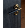 Poignée de porte LOFT - Or / Noir