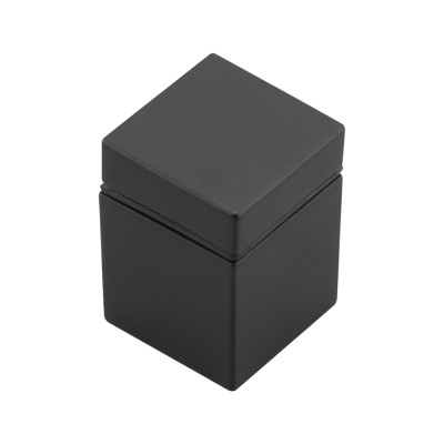 Support pour étagère CUBES - Look inox / Noir mat