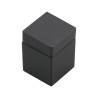 Support pour étagère CUBES - Look inox / Noir mat