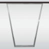 Pied de table TRAPEZE - 710 à 720 mm / 870 à 880 mm