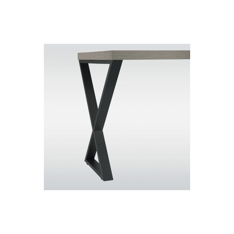 Pied de table design en X - 710 mm