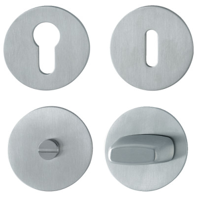 Rosace plate ronde inox - Look inox