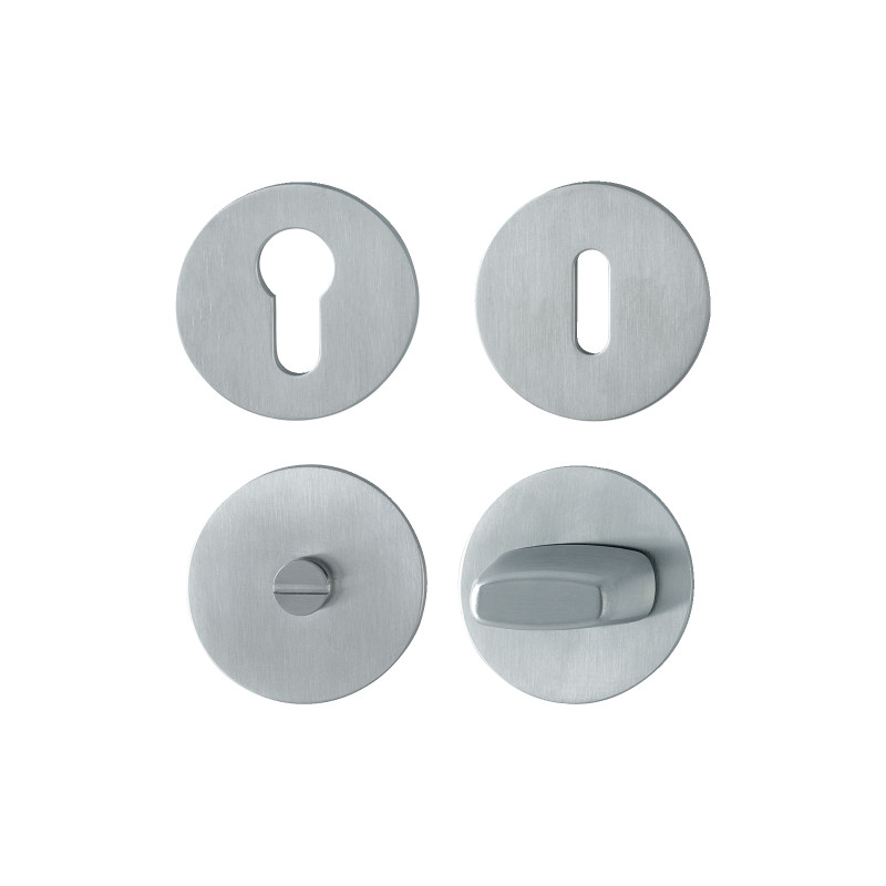 Rosace plate ronde inox - Look inox