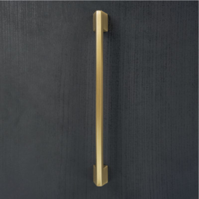 Poignée de porte coulissante LOGGIC - Or satiné