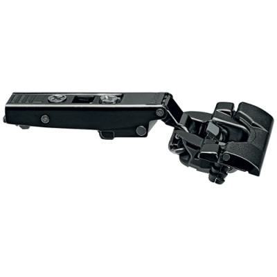 Charnière Blum CLIP top BLUMOTION 110° pour porte en applique Noir Onyx