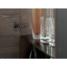 Charnière Blum CLIP top BLUMOTION 110° pour porte en applique Noir Onyx