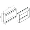 Etagère à poser pour îlot MODULAR 600 mm