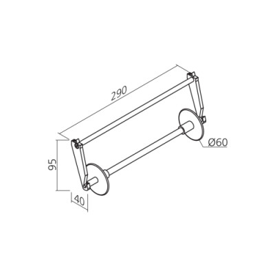 Porte-rouleau MODULAR