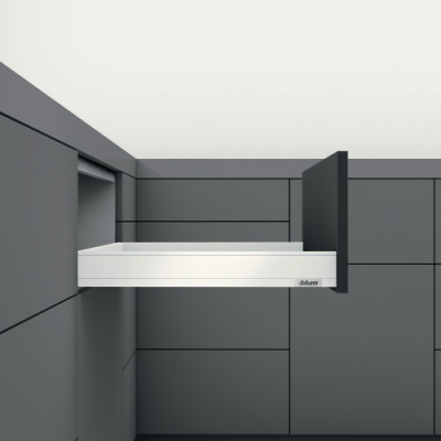 Tiroir sur mesure LEGRABOX Pure Blum - Hauteur : 80 mm