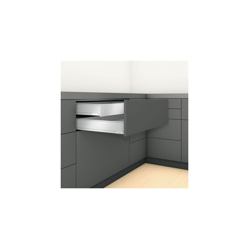 Tiroir sur mesure à l'anglaise LEGRABOX Pure Blum - Hauteur : 106 mm