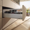 Tiroir sur mesure MERIVOBOX Blum - Hauteur : 209 mm avec tube