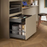 Tiroir sur mesure MERIVOBOX Blum - Hauteur : 209 mm avec tube