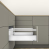 Tiroir sur mesure MERIVOBOX Blum - Hauteur : 209 mm avec tube