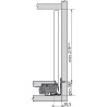 Tiroir sur mesure LEGRABOX Pure Blum - Hauteur : 257 mm