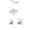 Tiroir sur mesure LEGRABOX Pure Blum - Hauteur : 80 mm