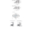 Tiroir sur mesure à l'anglaise LEGRABOX Pure Blum - Hauteur : 106 mm