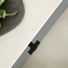 Bouton de meuble CROSSING de FURNIPART - Frêne noir et noir
