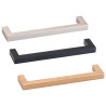 Poignée de meuble SQUARE 10 de FURNIPART - Graphite brossé