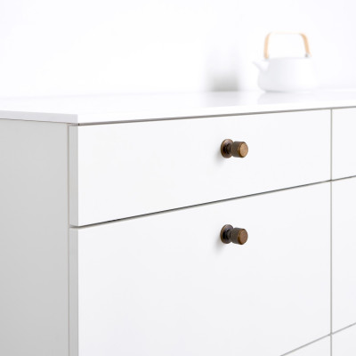 Bouton de meuble MANOR Round de FURNIPART - Bronzé