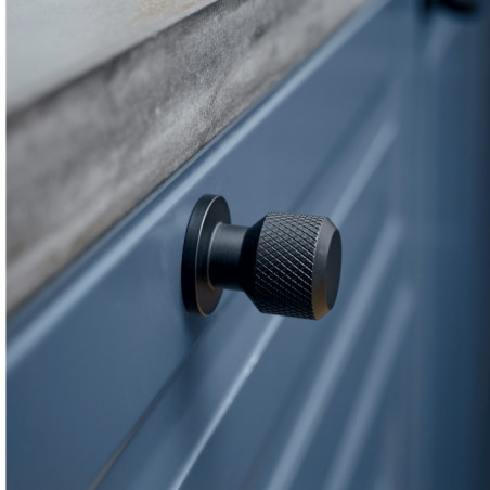 Bouton de meuble MANOR Round de Furnipart - Noir mat