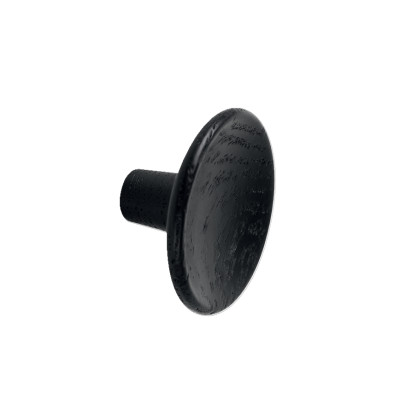 Bouton de meuble DISC frêne noir