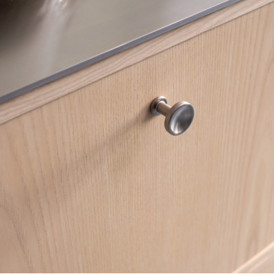 Bouton de meuble CHATEAU de FURNIPART - Look inox