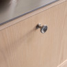 Bouton de meuble CHATEAU de FURNIPART - Look inox