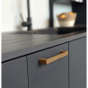 Poignée de meuble SWANN de FURNIPART Chêne verni
