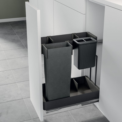 Ensemble coulissant K-LINE pain bouteilles Kesseböhmer