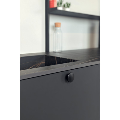 Bouton de meuble BOSCO de FURNIPART - Frêne noir