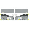 Ensemble pour AVENTOS HL gris