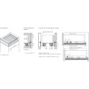 Ensemble coulisses et attaches TANDEM